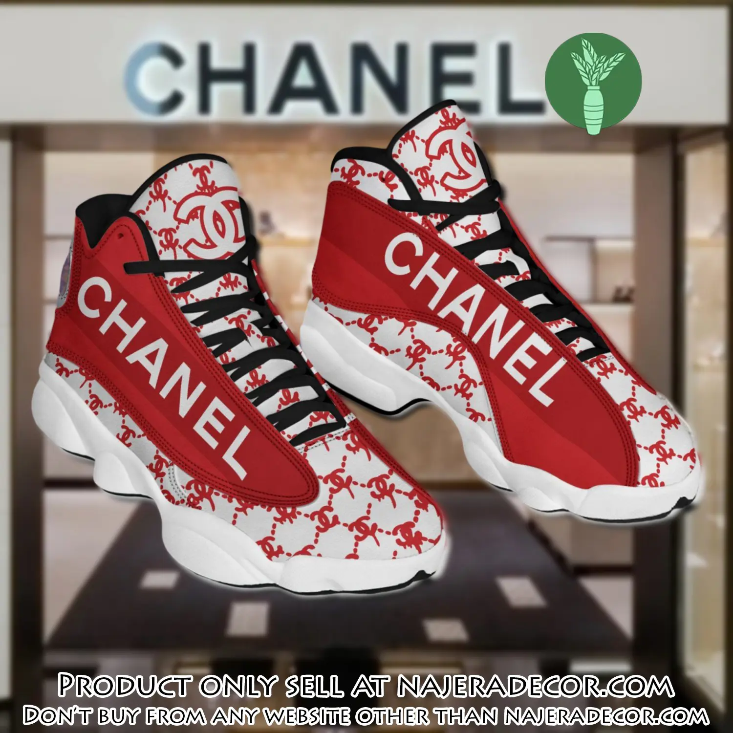 Chanel air jordan 13 sneaker jd14037 njr1652098